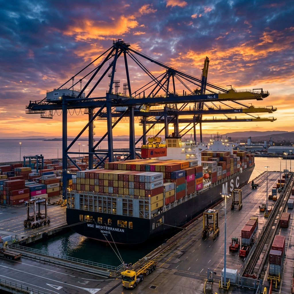 Vorexis Logistics Express ocean container terminal port operations